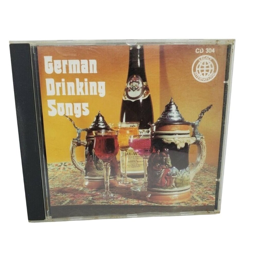 Raise Your Glass to German Drinking Songs: A World Music Rock CD Without Scratch